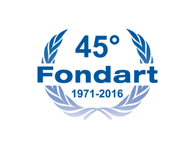 logo 45 anniversario Fondart
